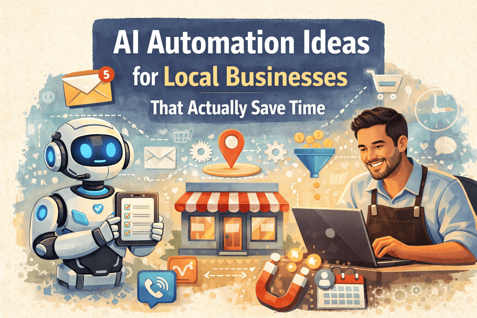 AI Automation Ideas for Local Businesses That Actually Save Time
